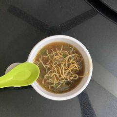 A picture of Manchow soup.