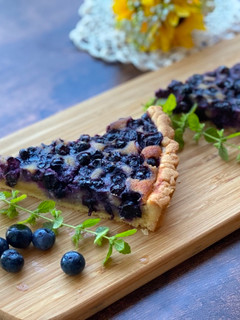 A picture of Blueberry Tart.