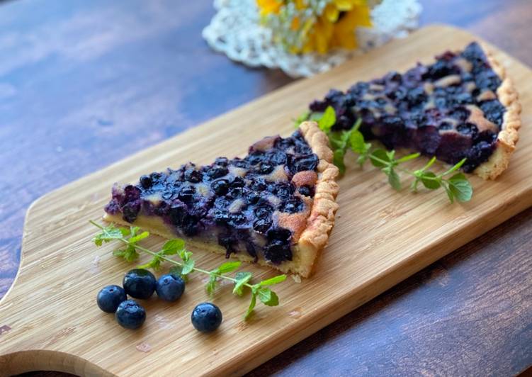 Step-by-Step Guide to Prepare Quick Blueberry Tart