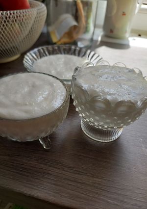 Fehér csokis mousse recept fotója