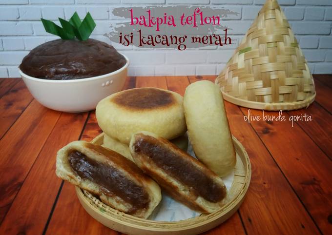 Bakpia teflon isi kacang merah