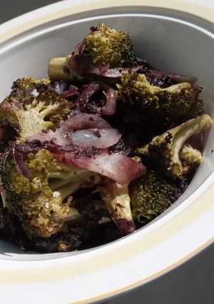 A picture of Tapenade-Roasted Broccoli.
