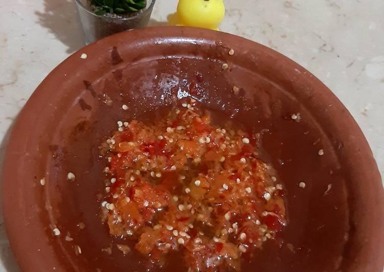 Bagaimana Membuat Sambel Korek, Sempurna