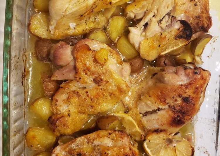 Easiest Way to Make Speedy Butter Lemon garlic chicken