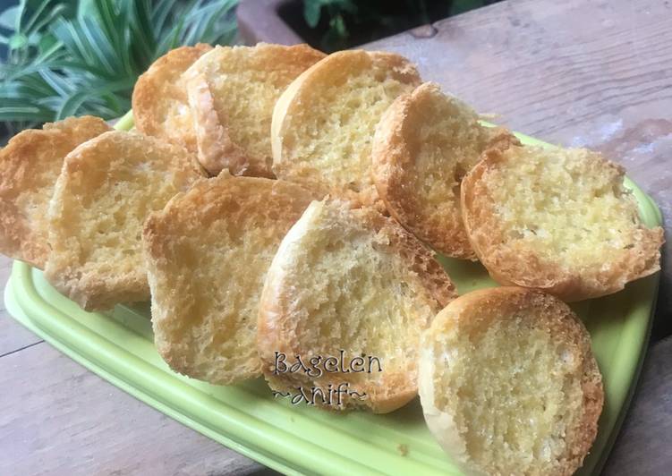 Resep Roti bagelen Cepat