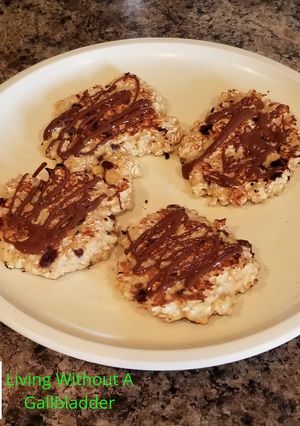 A picture of PB Cup Oatmeal Pancakes.