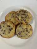 Cookies con gocce di cioccolato