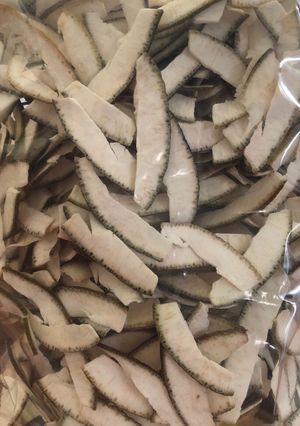 Hình của món Mứt vỏ bưởi.