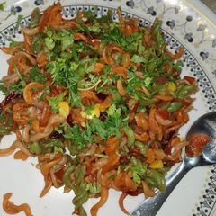 A picture of Beetroot healthy pasta.