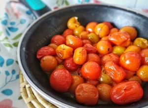 Foto principal de Tomates cherry asados en la sartén