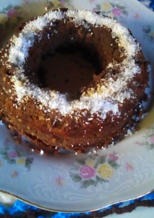 Una foto de Brownie sin harina y sin azúcar (receta de Vera)🎩🥧