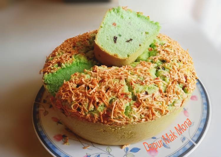 Bolu putih telur moist