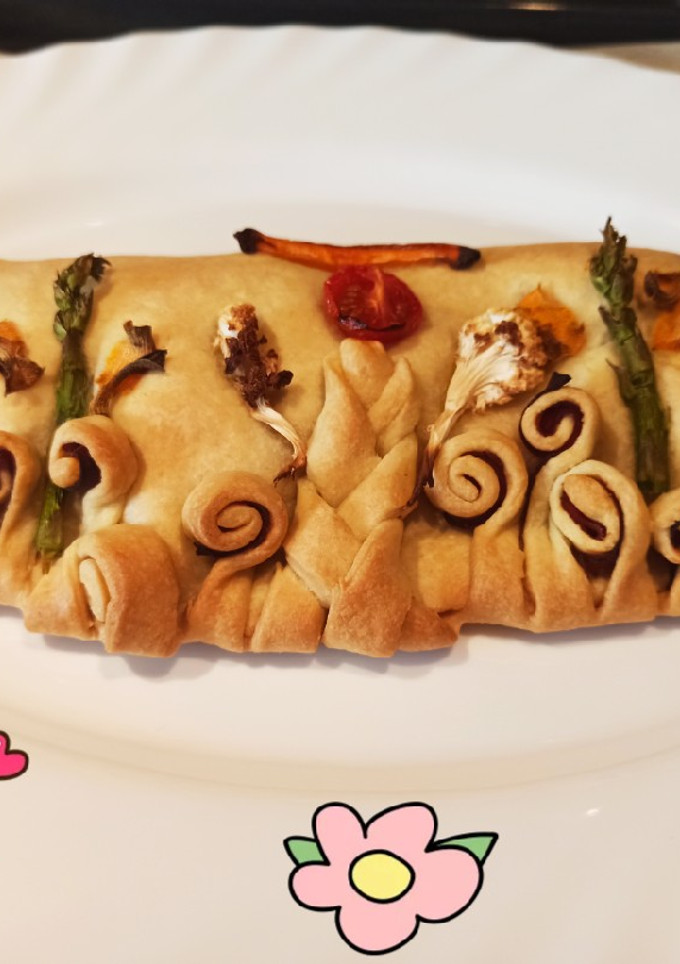 Una foto de Pizza rellena