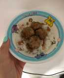 Thịt viên rau củ sốt me