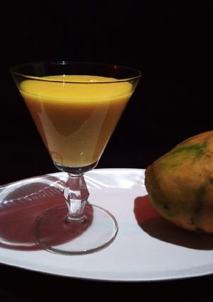 A picture of Mango smoothie.
