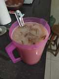 Agua de avena dorada