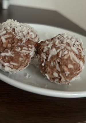 Zabpelyhes kókuszgolyó recept fotója