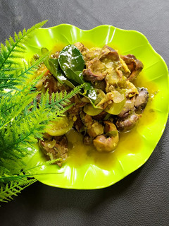 Foto resep Ampela Ati Goreng, Sambal Hijau