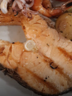 Foto de Salmão grelhado