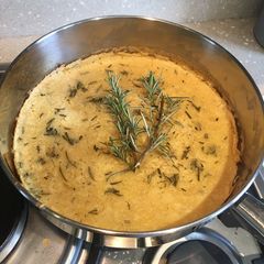 A picture of Chickpea Farinata with Rosemary.