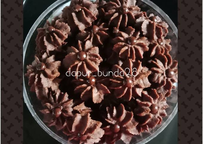 Semprit Coklat (Fatmah bahalwan) foto resep utama