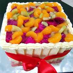 A picture of Fruit glaze.