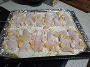 Una foto de pechuga de pavo nata