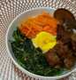 Easy Steps to Prepare Bibimbab sederhana the Delicious Makes you drool