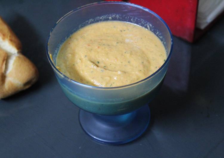 Gazpacho de pepino y tomate