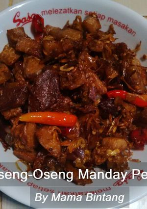 Foto resep Oseng-oseng manday pedas