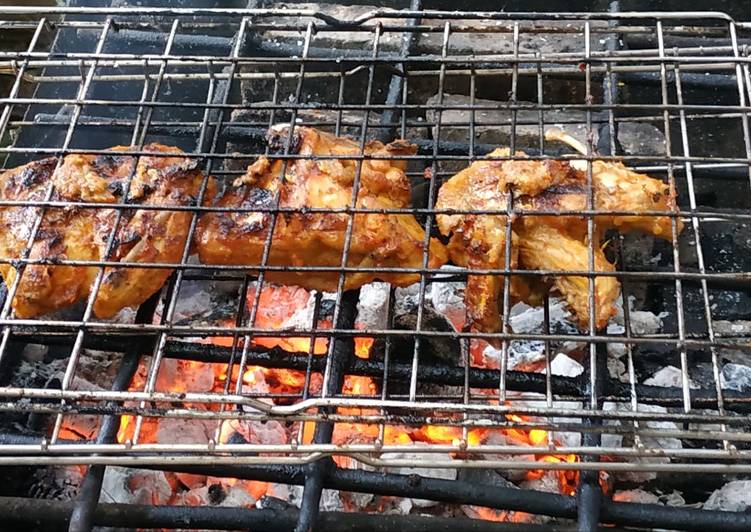 Resep Ayam bakar taliwang ala Bunbun yang Enak