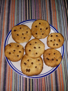 Una foto de Galletitas con chips de chocolate