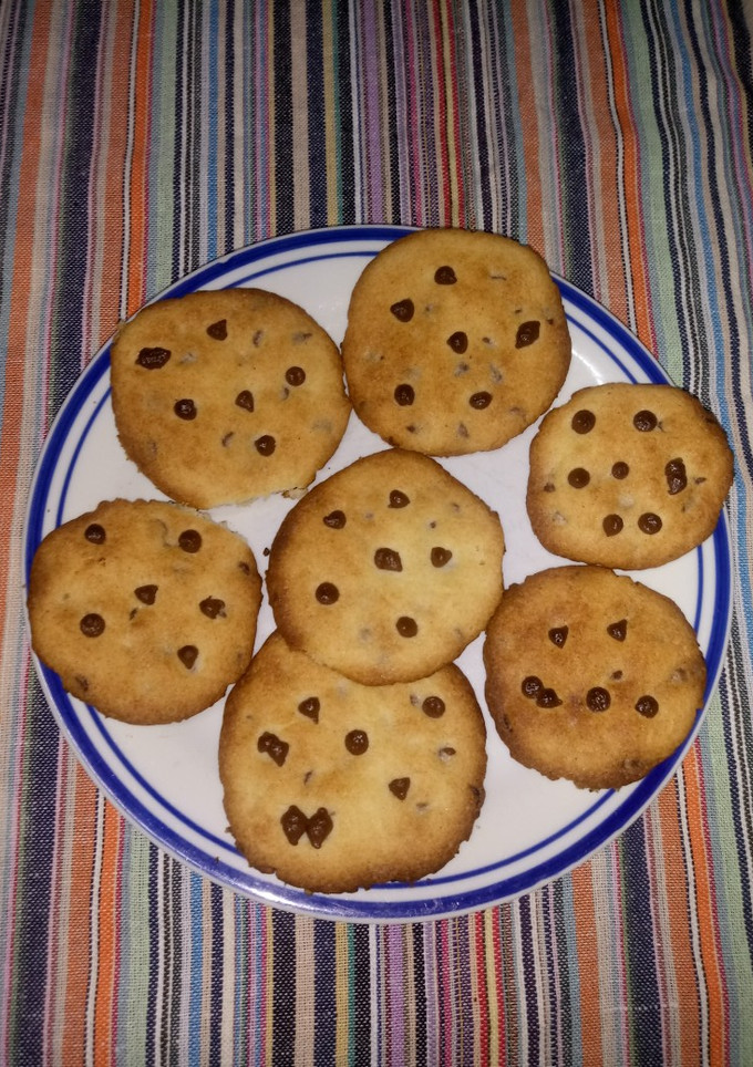 Una foto de Galletitas con chips de chocolate
