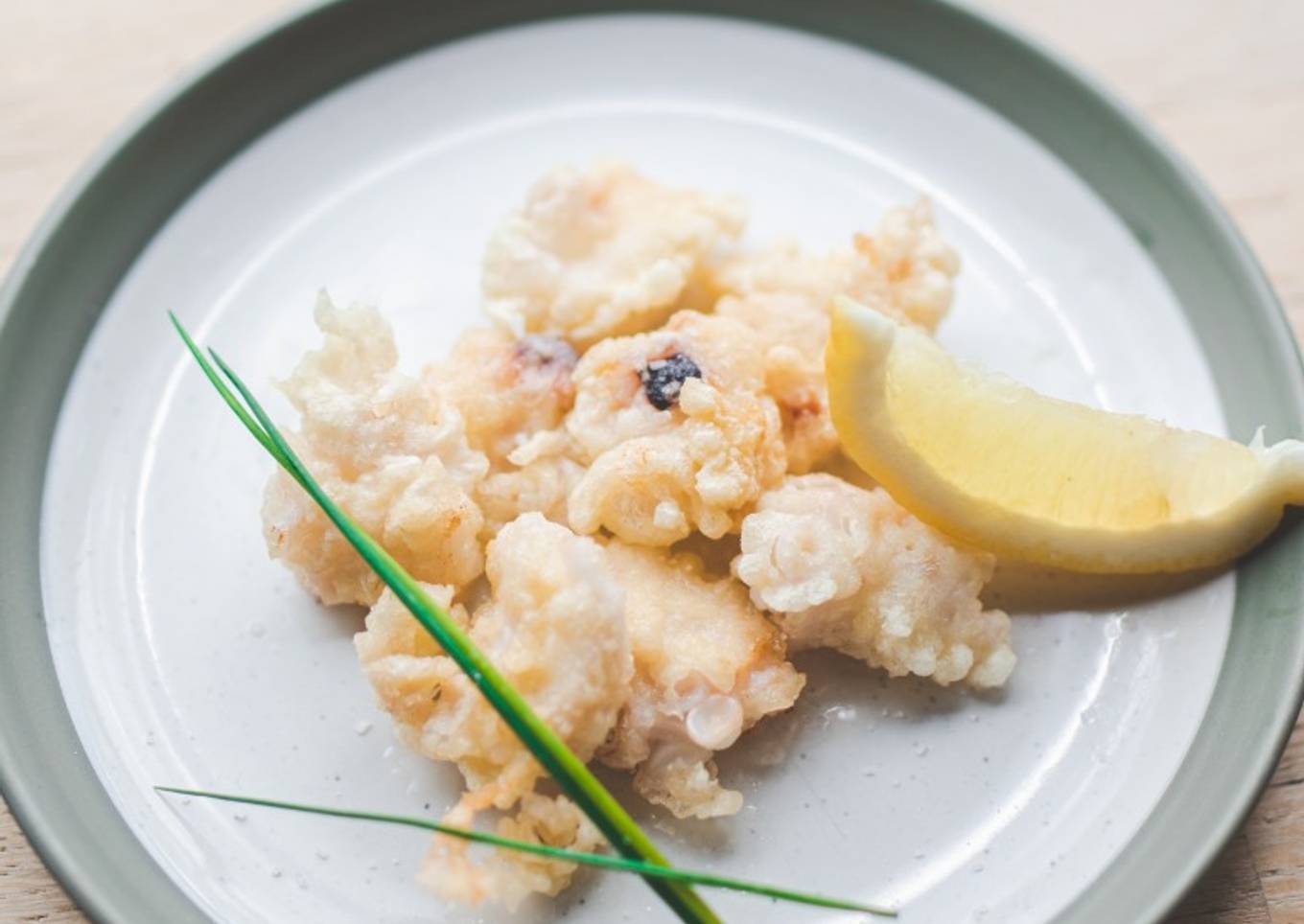 Octopus tempura