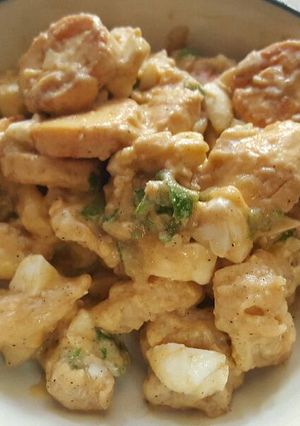 Foto resep Cumi & Tofu Telor Asin
