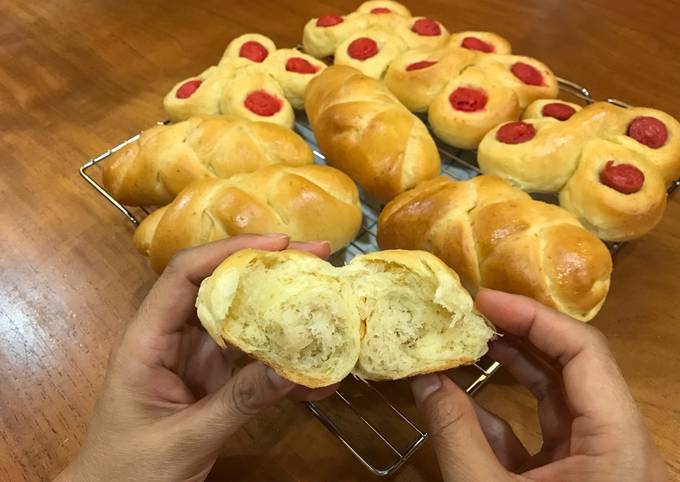 Cara bikin Roti Flaxseed Kelapa Cara bikin Roti Flaxseed Kelapa