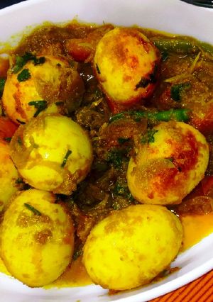 ডিম ভুনা রেসিপির প্রধান ছবি