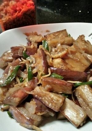 Foto resep Tumis terung saus tiram