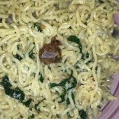 Scent leaves Noodles A picture of Scent leaves Noodles.