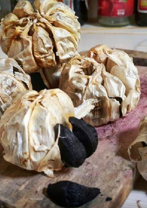 Foto resep Black Garlic Homemade / bawang putih hitam