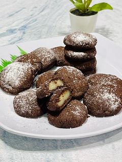 Foto resep 506. Chocolate Mochi Cookies
