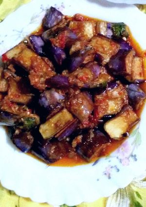 Foto resep BALADO terong ungu