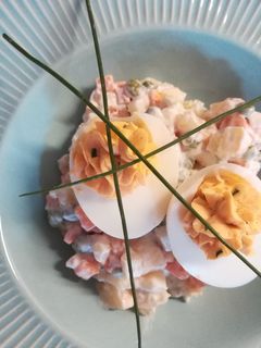 Kaszinótojás, snidlinggel recept fotója