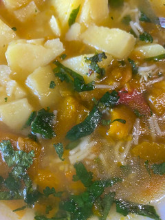 Una foto de Sopita con zapallo