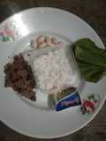 MPASI 6bulan (hati sapi,daun bayam dan kacang) day24