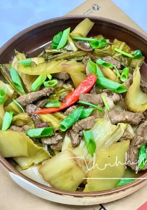 Hình của món Bò Kho Dưa Chua.