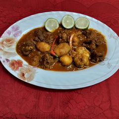 A picture of Bengali Style Mutton Kalia.
