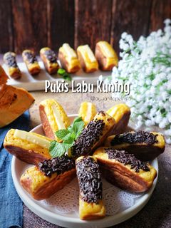 Foto resep Pukis labu kuning