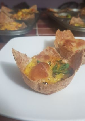 Una foto de Canastas de huevo baratas y bajas en calorías pero DELICIOSAS