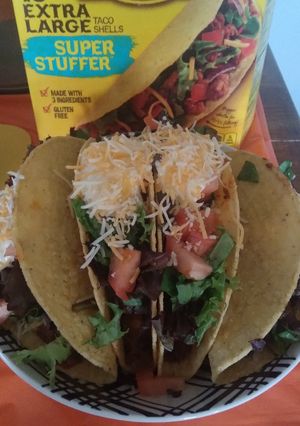 A picture of Taco Night.